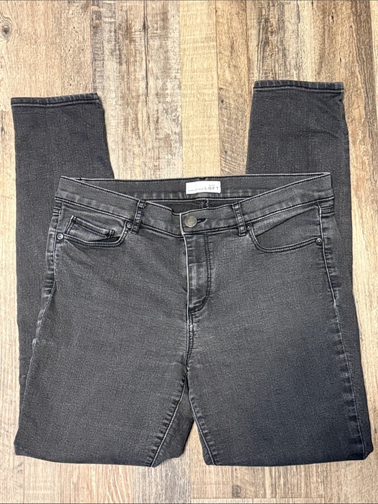 LOFT Denim - Loft Black Skinny Jeans Women’s Size 10 30